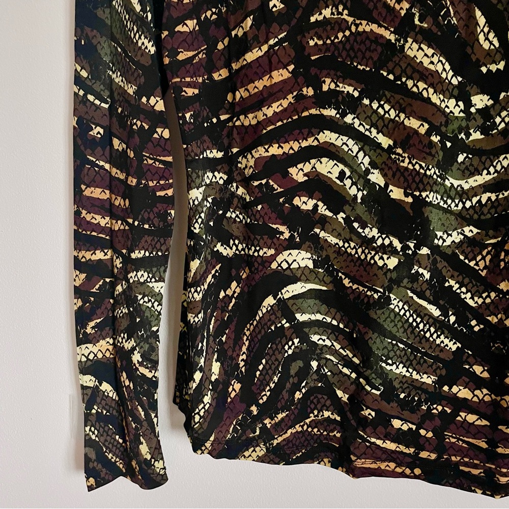 Marie Oliver Hazel Top Blouse In Bengal Snakeskin Size M NWT - Picture 11 of 15